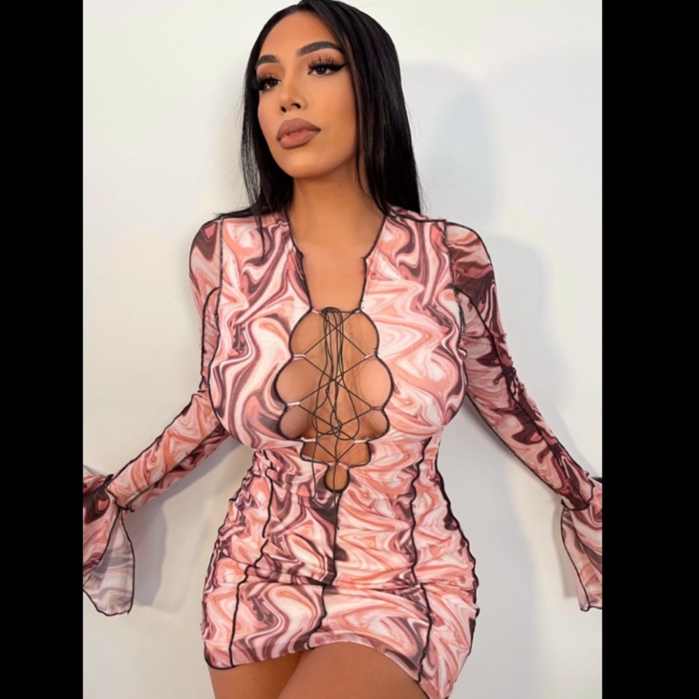 Ivonnie Brown Dress